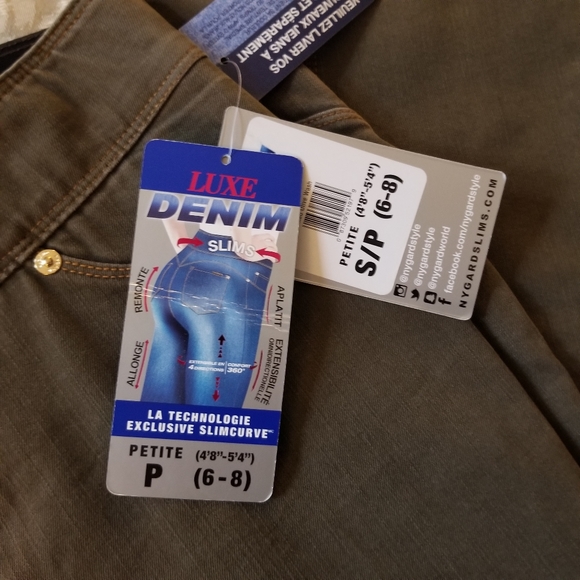 Women's Petite Nygard Jeggings - Picture 3 of 4